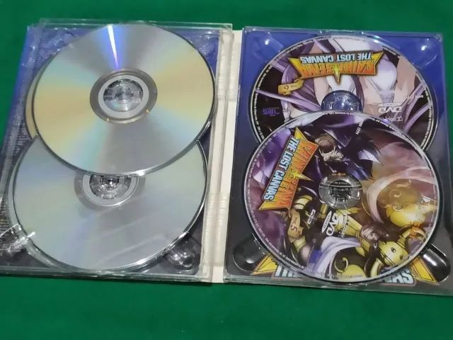 Box Dvd Coleção Cavaleiros do Zodíaco The Lost Canvas 1ª Temporada