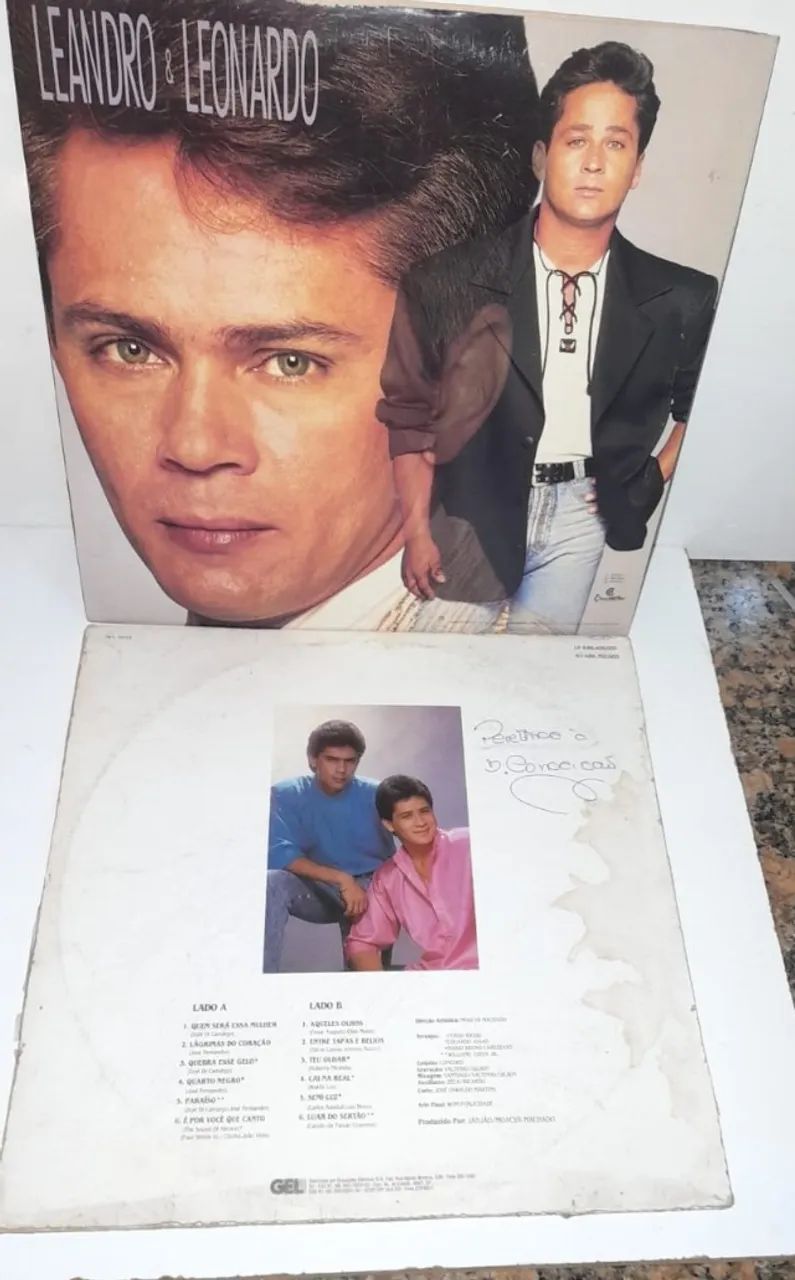 2 Lp´s - Leandro E Leonardo - Volume 8,Mulher Brasileira & Quem Será Essa Mulher - Foto 2