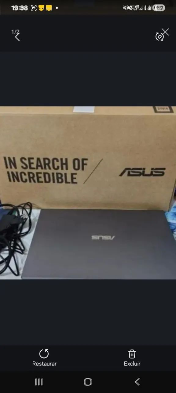 Notebook Asus X515 Intel celeron Dual core 4 - Foto 2