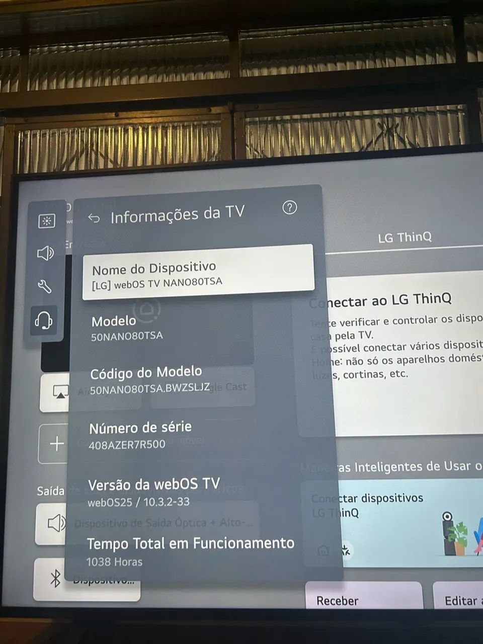 Vendo Tc smart 4k 50 polegadas LG - Foto 2