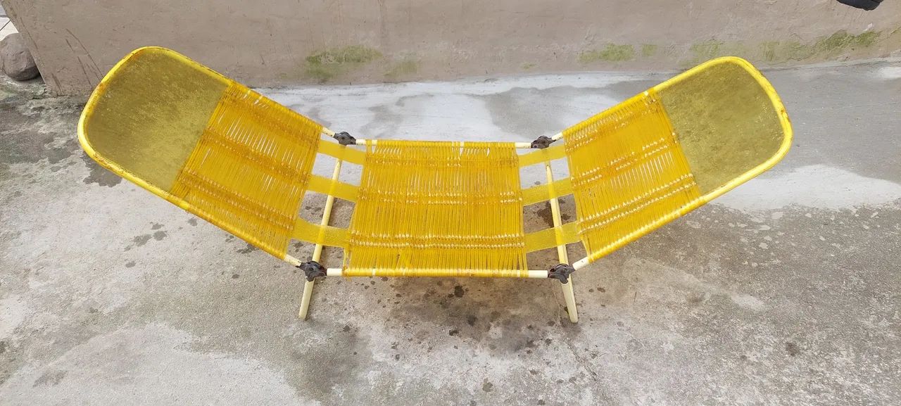 Espreguiçadeira de ferro com pvc  - Foto 3