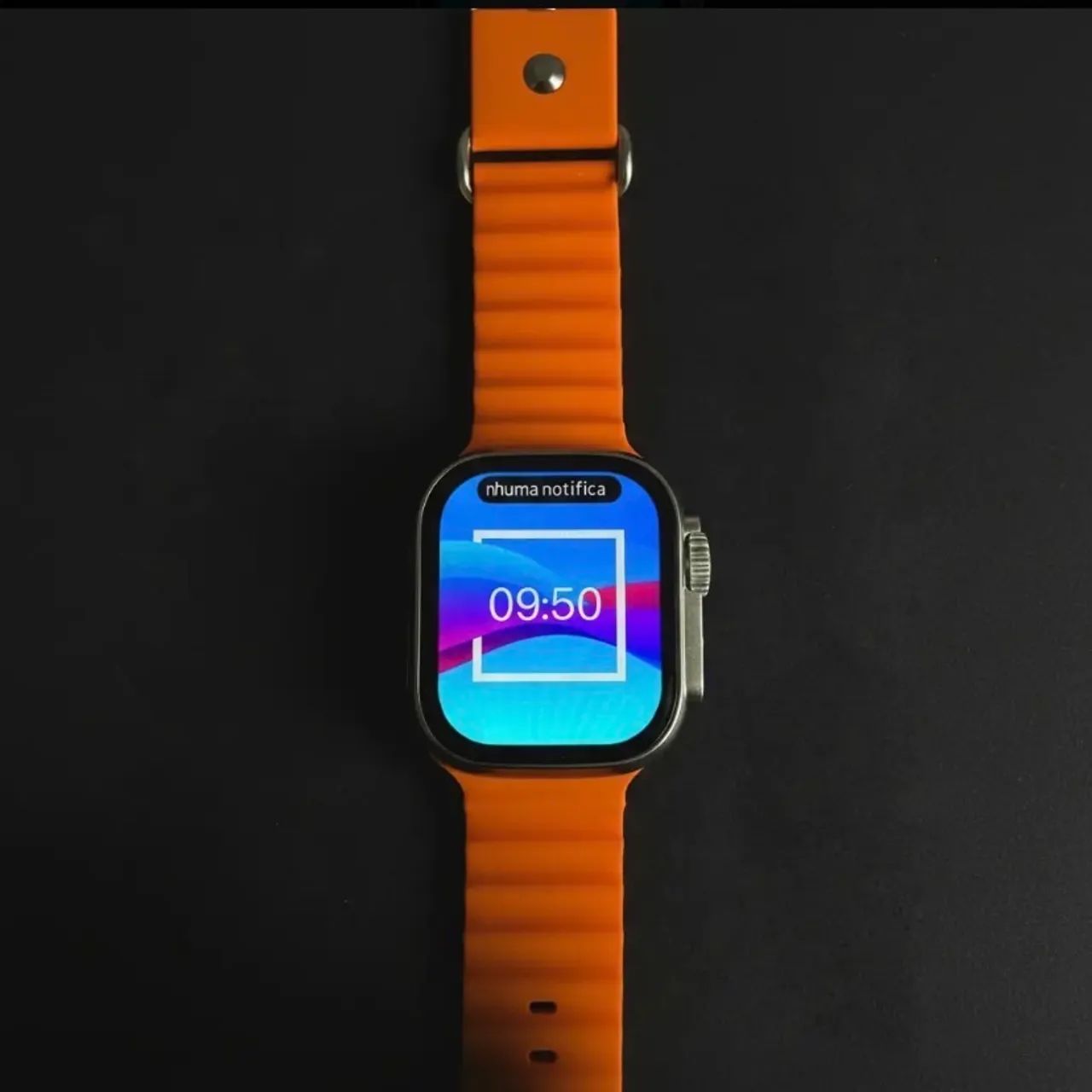 Relógio Smartwash Ws80 caixa Dourada, com 7 pulseiras e fone de ouvido  - Foto 3