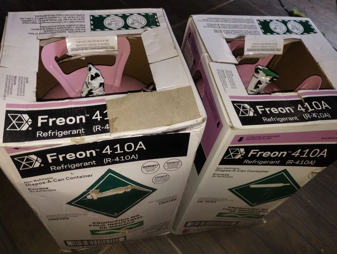 Fluído 410A . FREON.