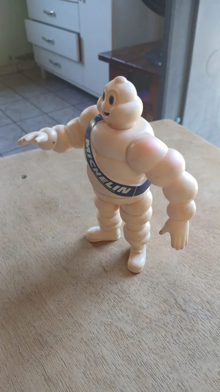 boneco michelin   antigo e raro - Foto 4