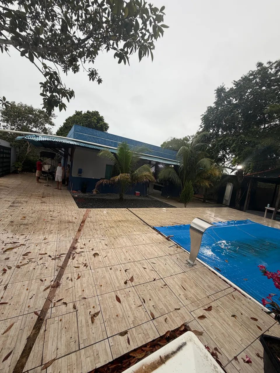 casa com piscina alugo mobiliada por mes  - Foto 4