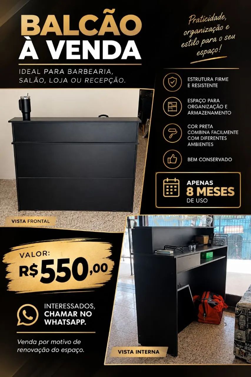 Vendo balcão 