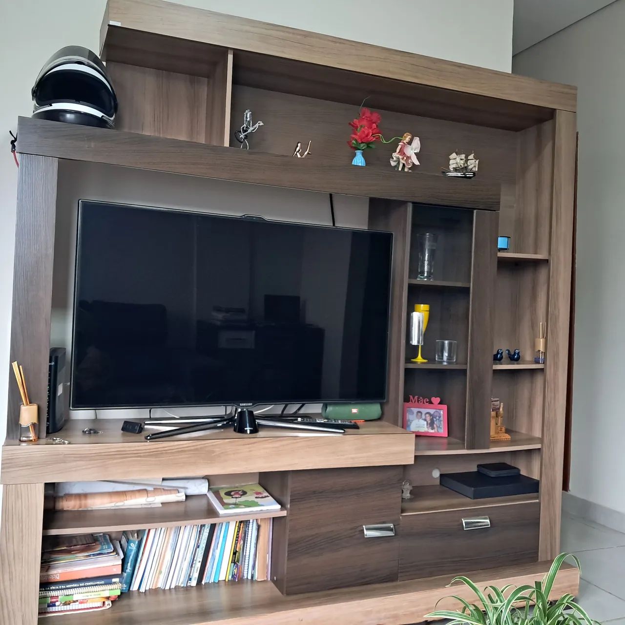 Estante Hack de sala com televisão  - Foto 2