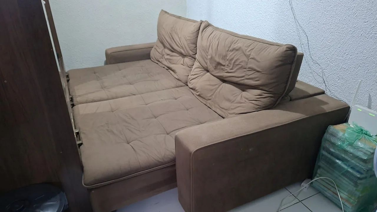 Sofá retrátil muito bom  - Foto 3