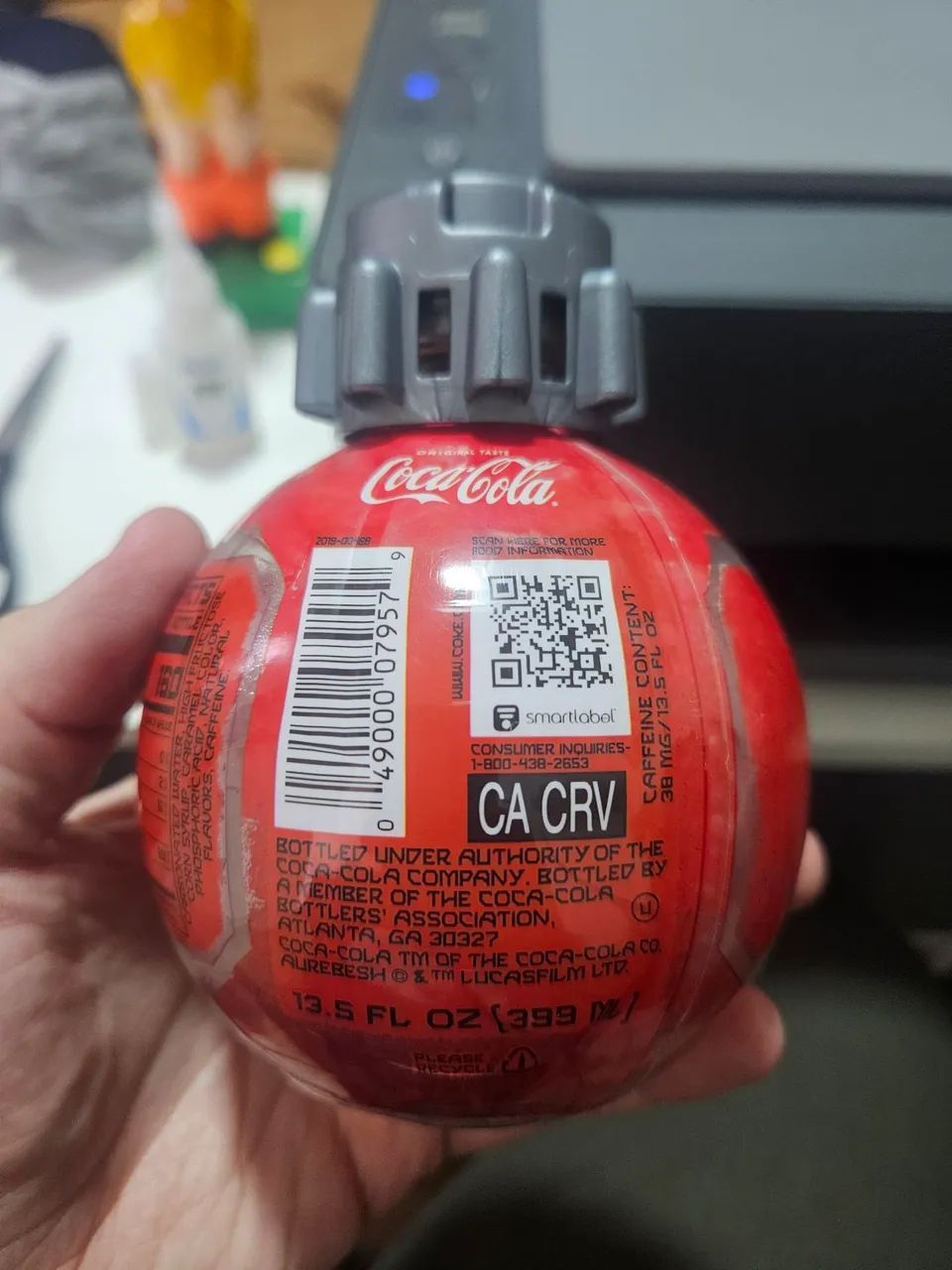 Garrafa Coca Cola Star Wars Disney Vazia - Foto 3