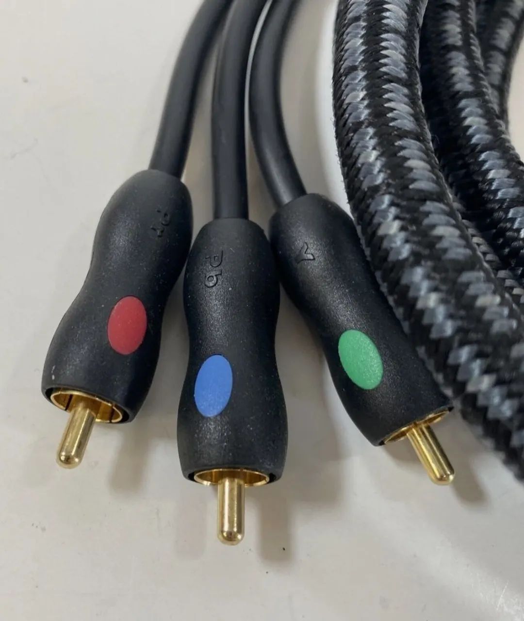 Cabo de Cabo Áudio/Vídeo "Component Video 500" RCA 2M. - Foto 2