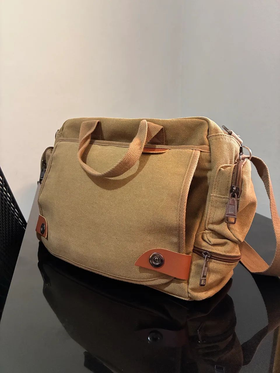 Mochila estilo bolsa professor