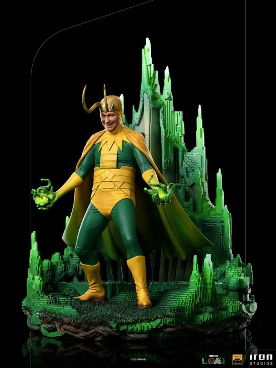 Estátua Loki Classic Variant Deluxe 1/10 - Iron Studios - Foto 5