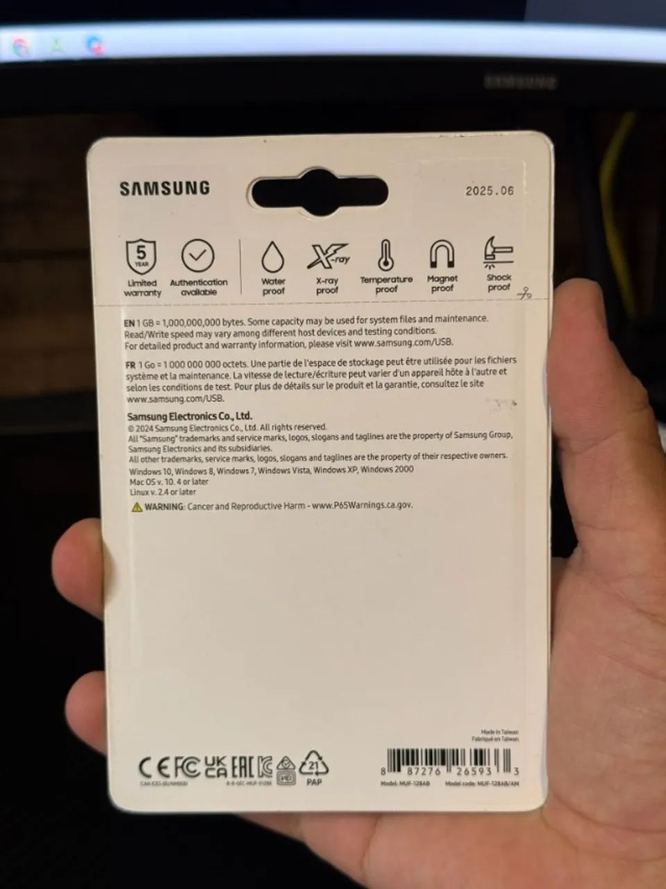 Pendrive USB 3.1 Samsung FIT Plus - Foto 2