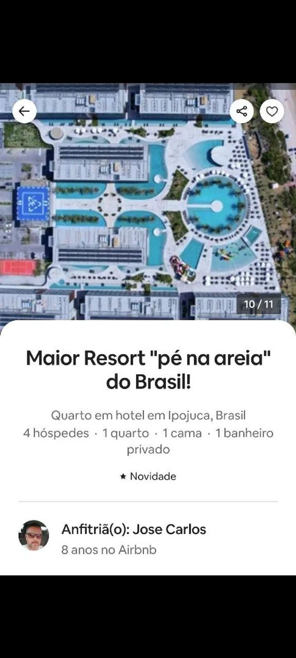 GAV Porto 2 Life - Maior Resort pé na areia do Brasil