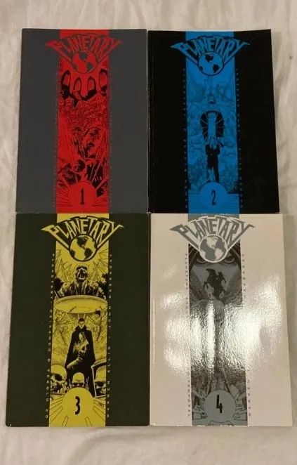 hq warren ellis - planetary volume 1, 2, 3 e 4