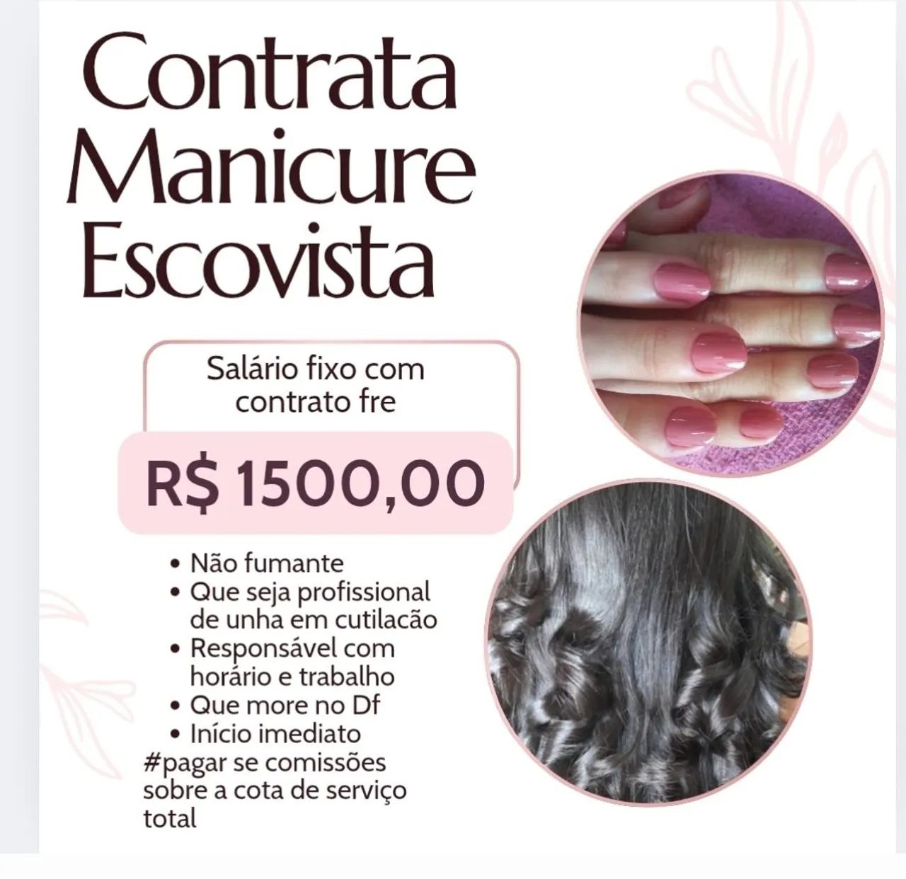 Contrata manicure escovista - Foto 2