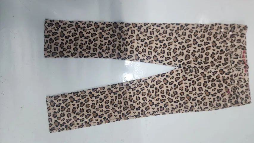 Calça Infantil Veludo TAM: 12