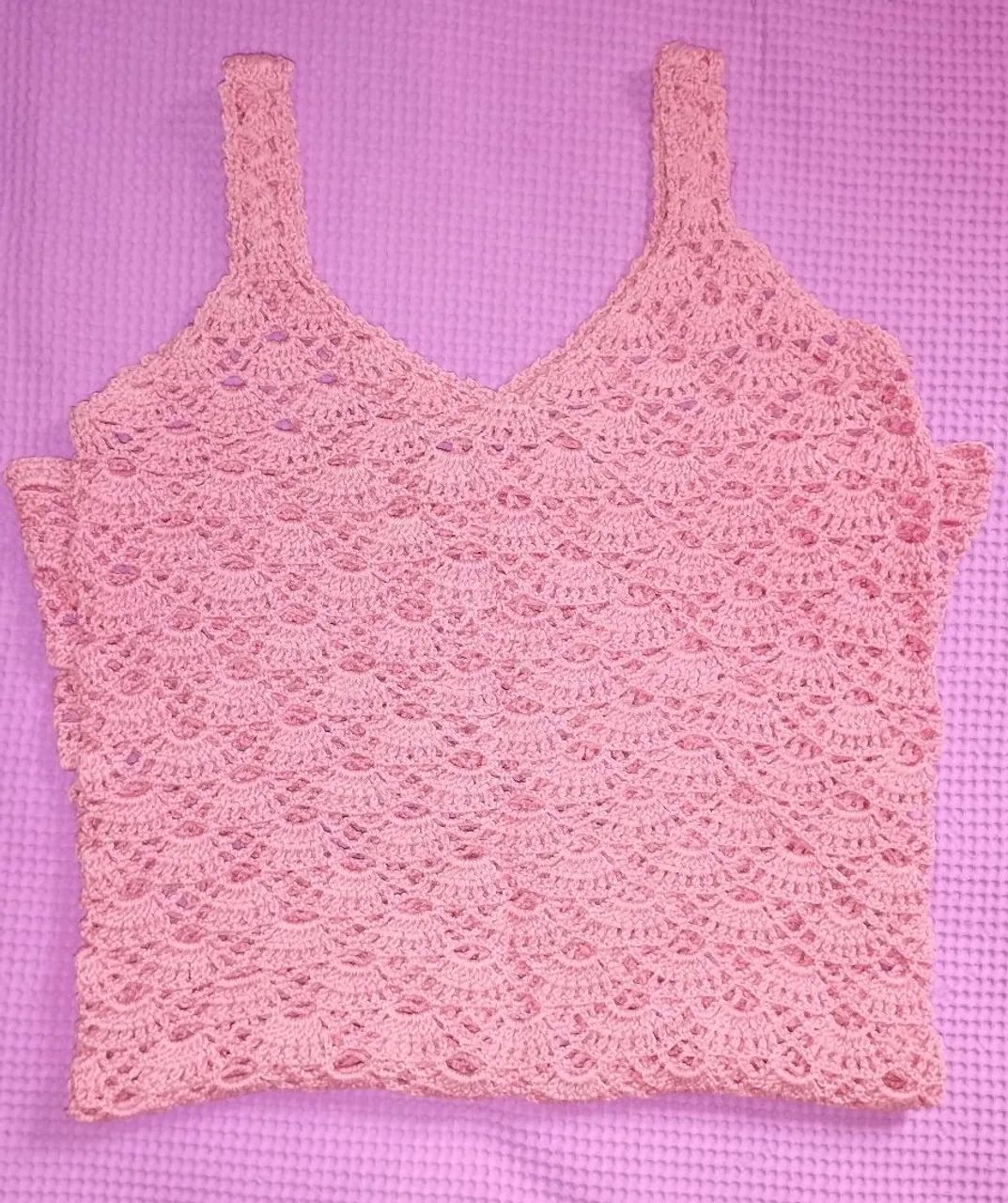 Vestido de crochê/Saída de praia  - Foto 3