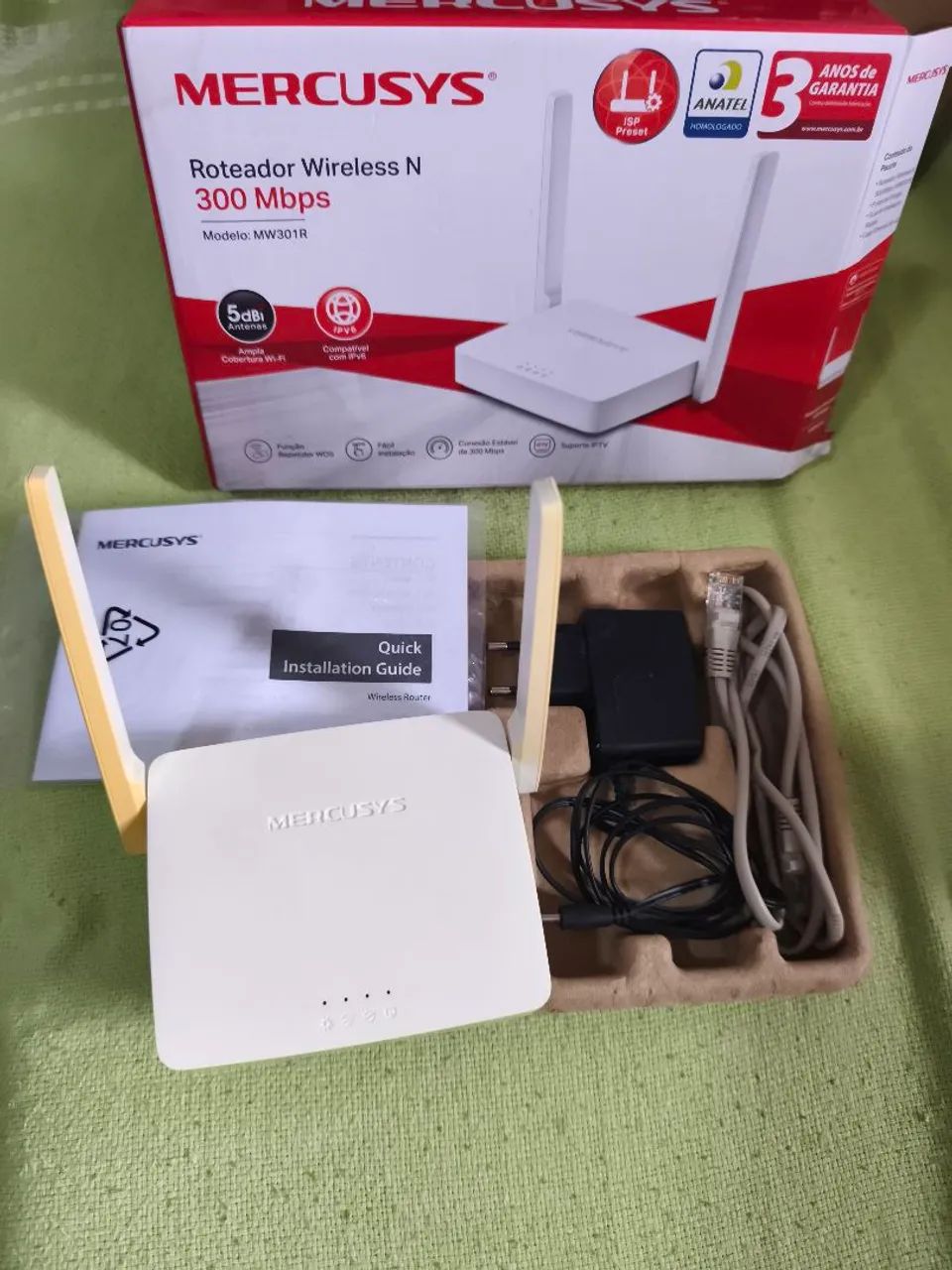 Roteador Wireless N 300 Mbps MW301R - Foto 2