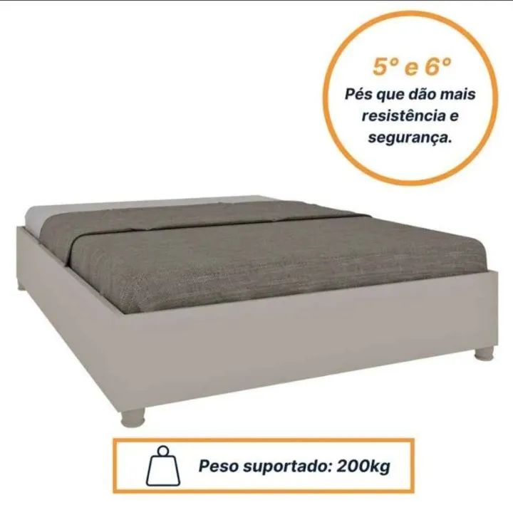 Base de colchão casal - Foto 2