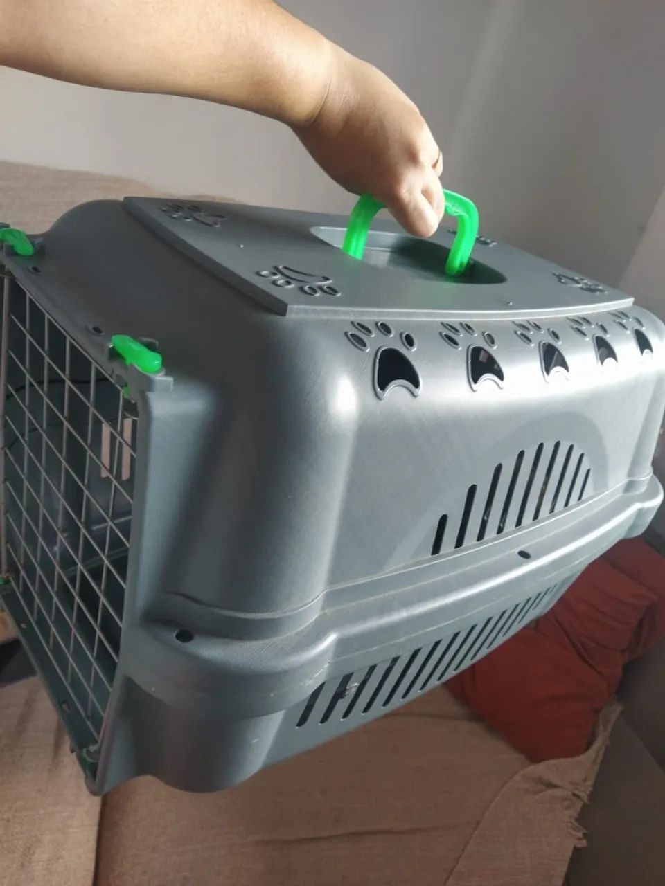 Caixa de Transporte para Cães e Gatos /  Animais - Foto 2