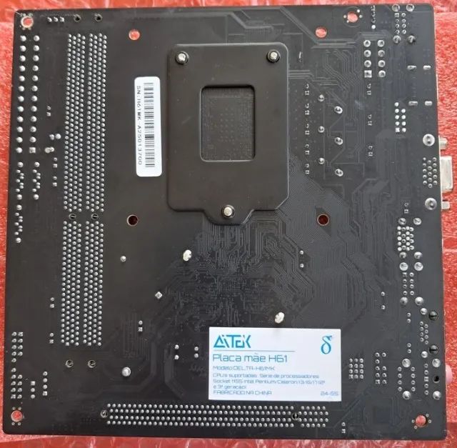 Kit Placa Mãe H61 Atek + Intel Core i5 3470 + 8GB RAM DDR3+Cooler (Testado e Funcionando) - Foto 2