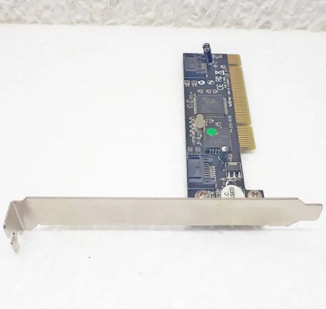Placa PCI com 2 portas SATA - Silicon Image - Foto 3