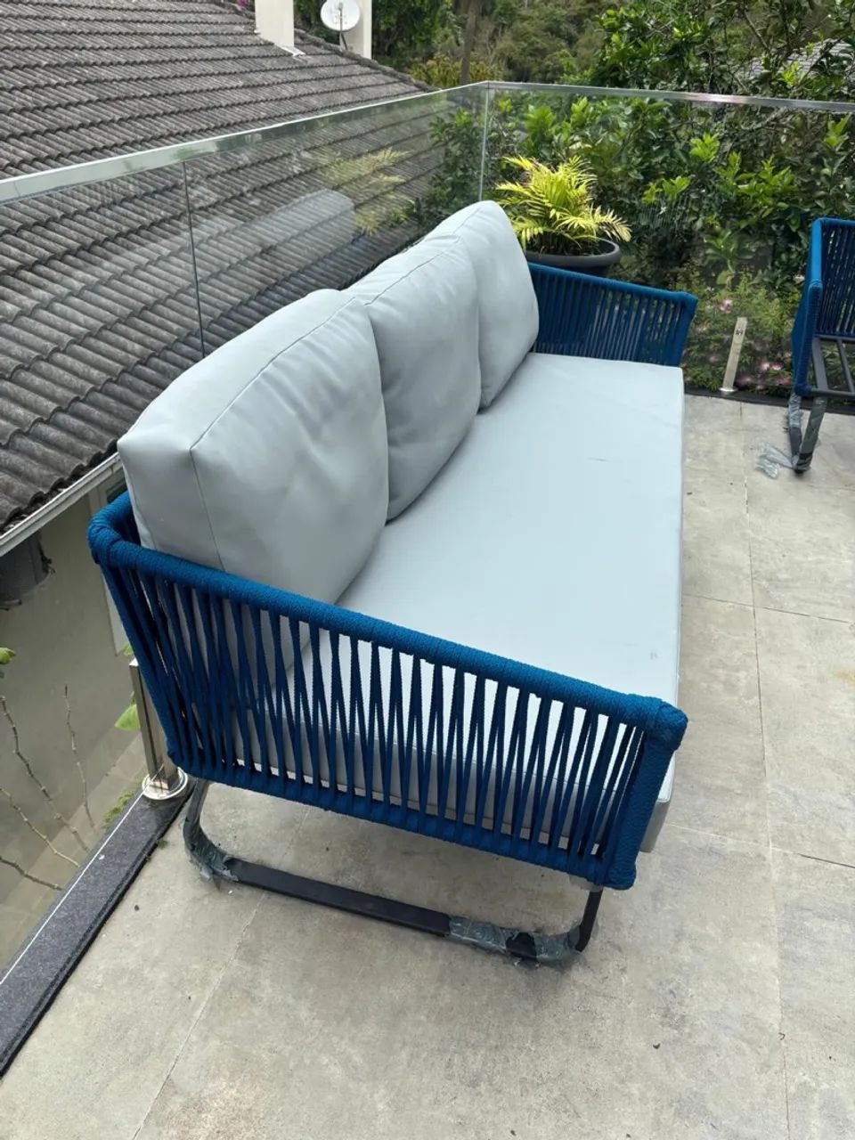 Conjunto Completo (Sofá + 2 Poltronas + Mesa Lareira): - Foto 4