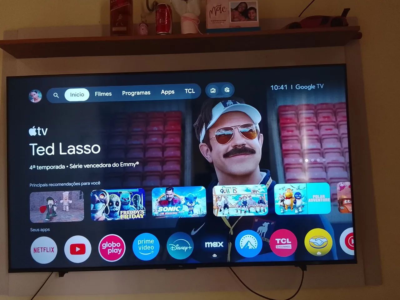 Vendo um Tv 55 polegadas TCL - Foto 3