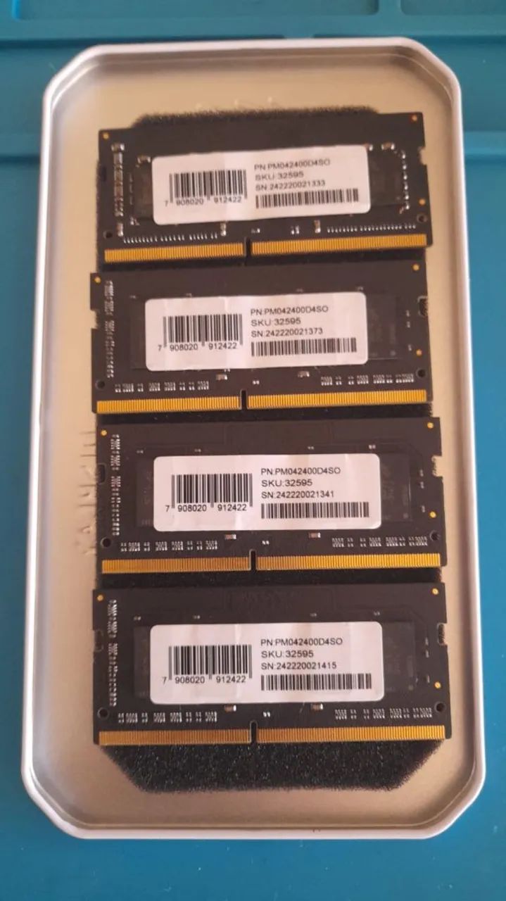 Memória ram ddr4 para notebook - Foto 2