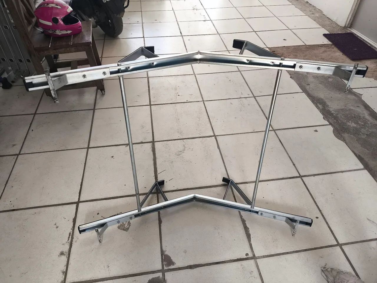 Suporte Para Carro Porta-Escada Rack Universal  - Foto 3