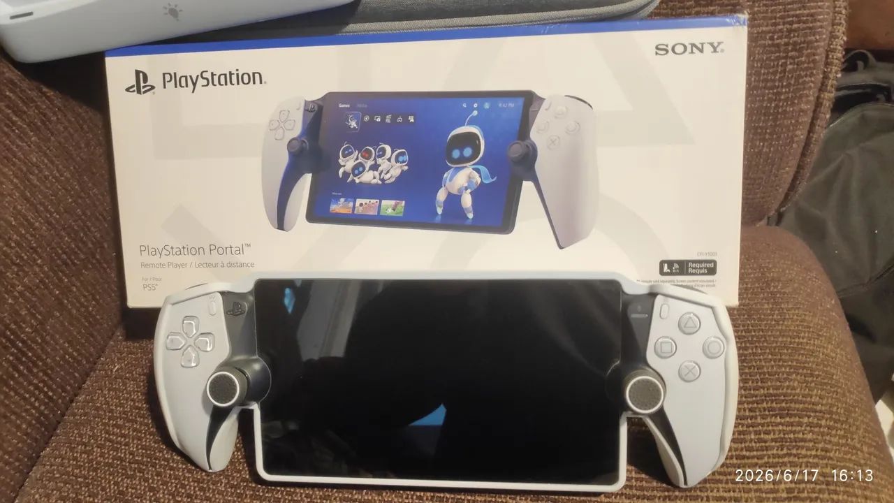 PlayStation Portal Sony - Zerado na Caixa + Case + Bolsa + Dock de