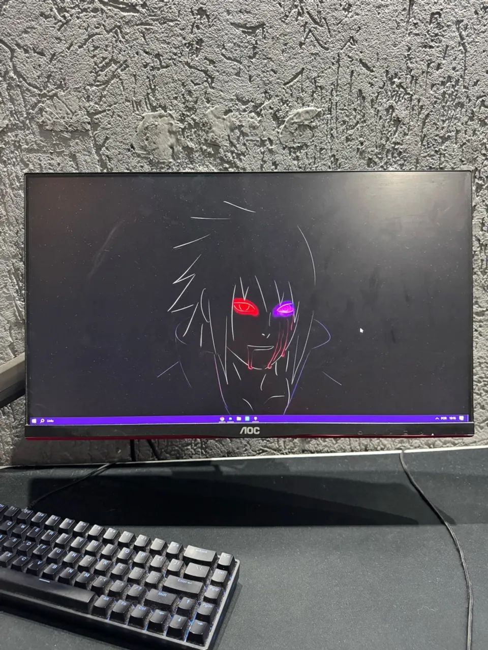 Monitor AOC 144hz painel IPS 23.8 polegadas 