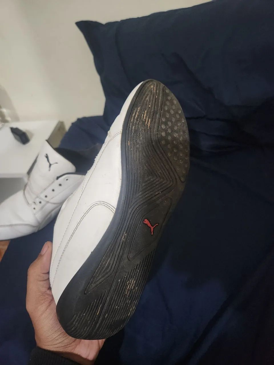 Tênis PUMA FERRARI BRANCO ORIGINAL - Foto 4