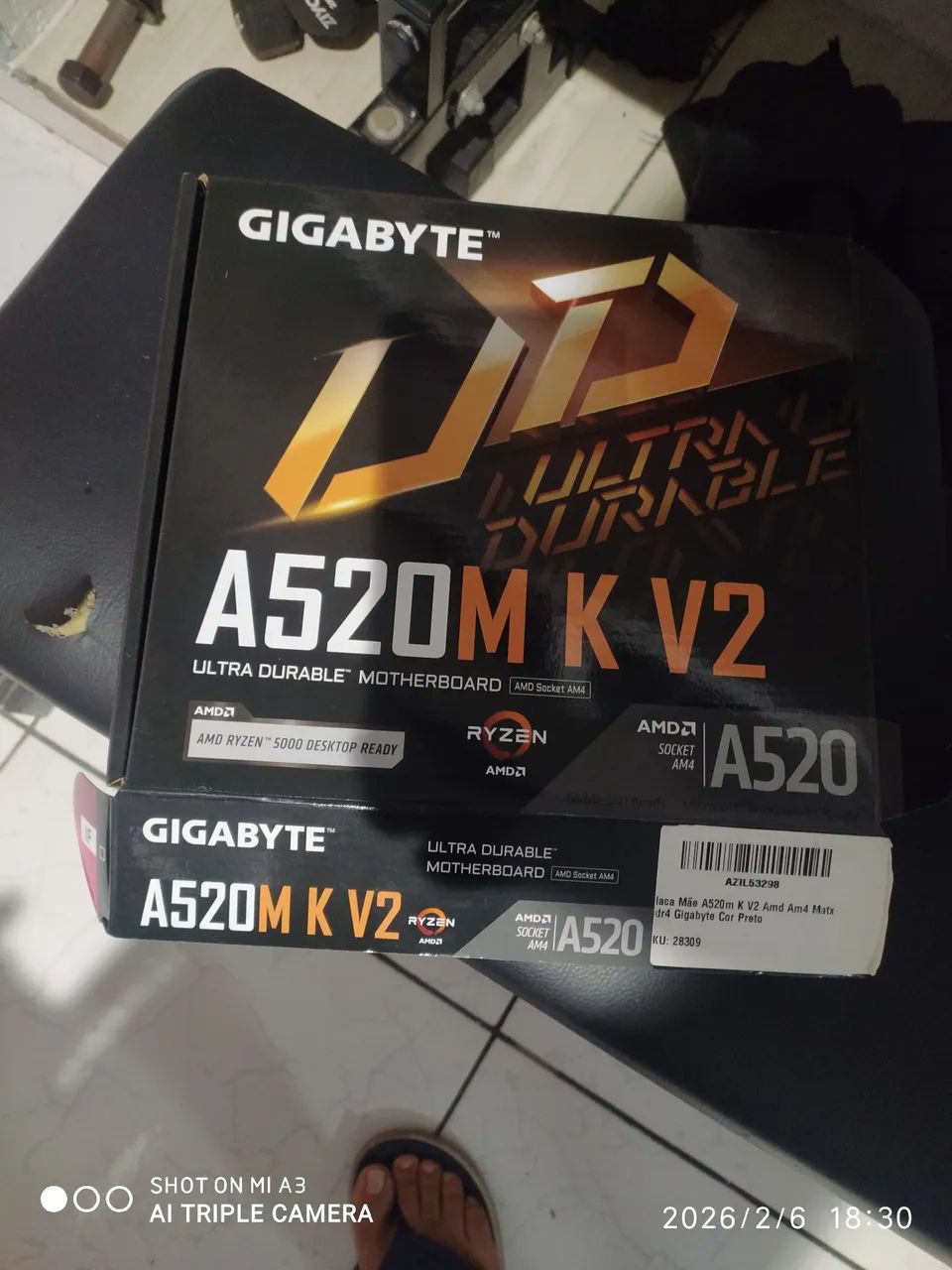 Placa Mãe de PC para retirada de peças  - Foto 3