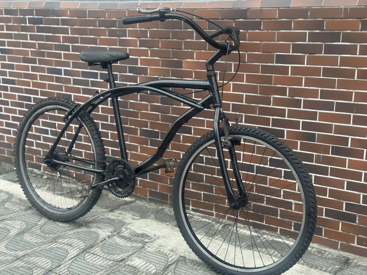 Bicicleta caiçara aro 26 revisada com nota 