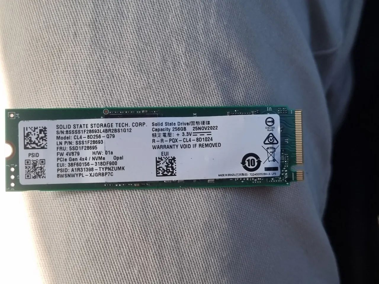 SSD NVME M.2 256GB