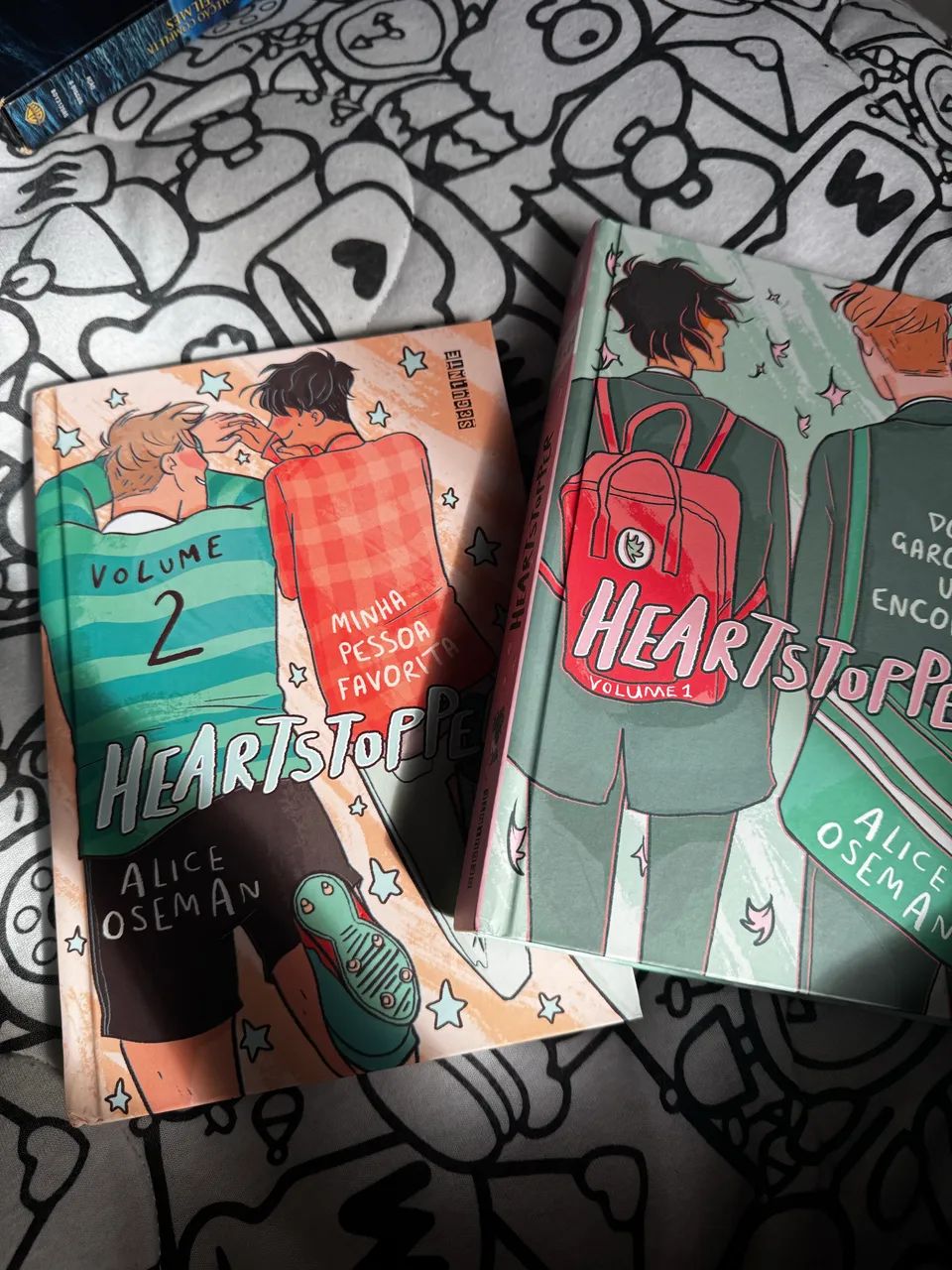 Heartstopper vol 1 e 2 capa dura