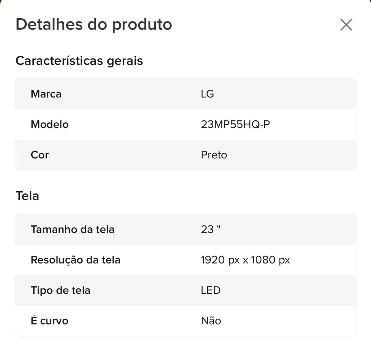 Monitor LG 23 Polegadas - Foto 5