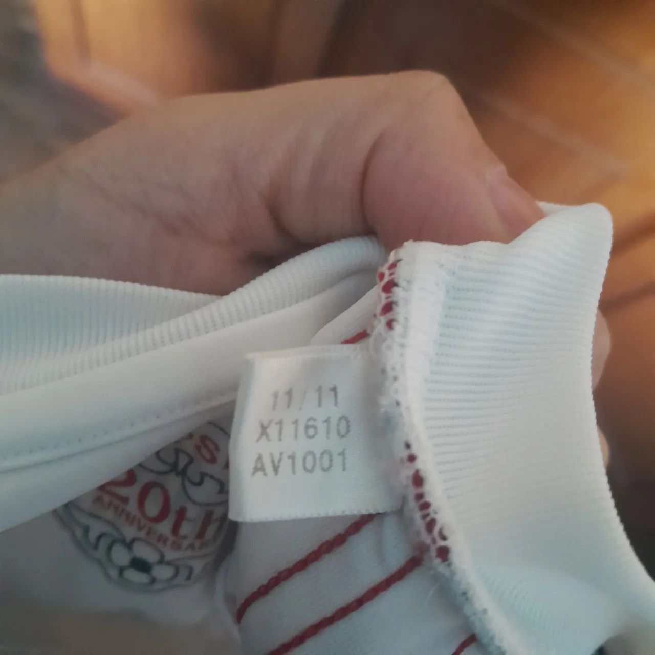 Camisa Dinamarca Oficial - G - Foto 4