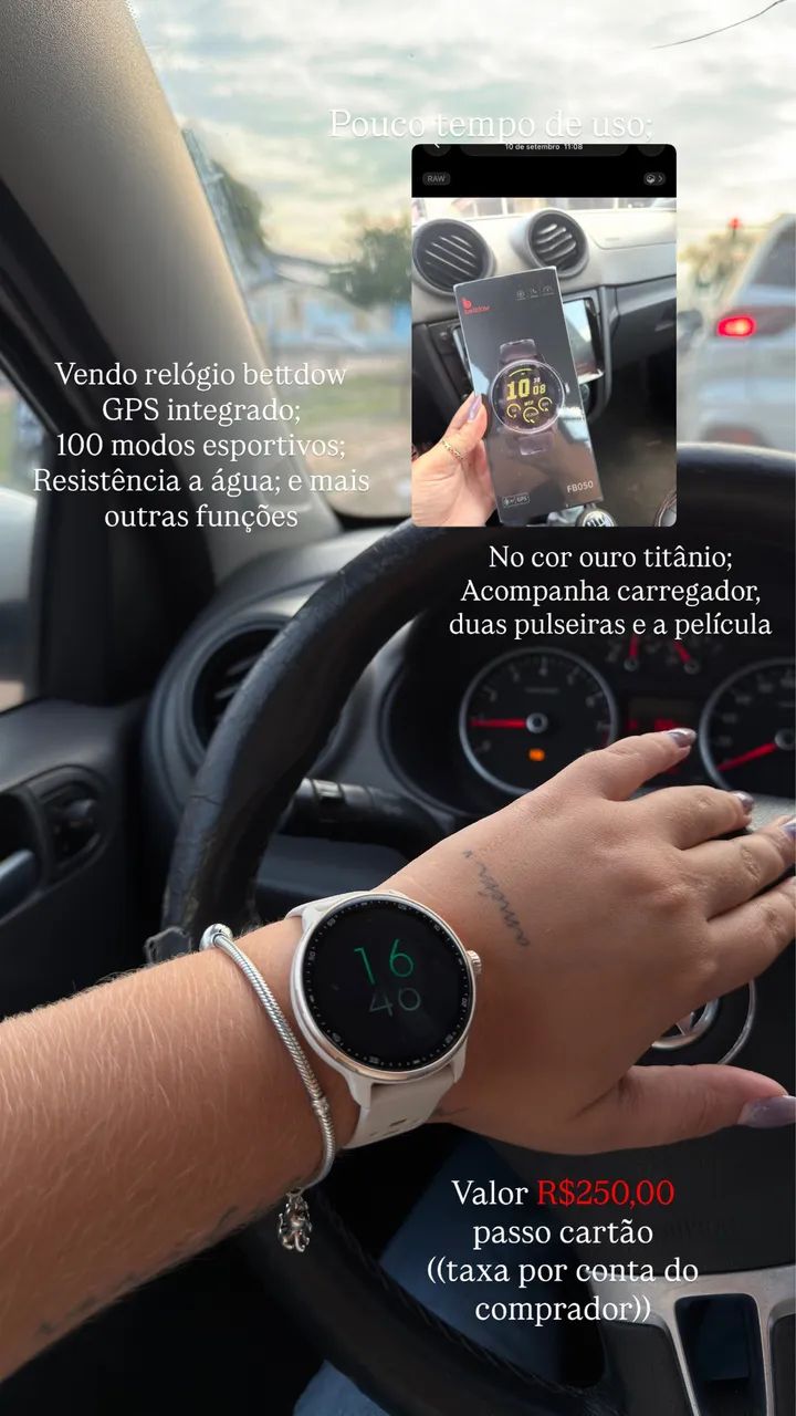 Relógio bettdow