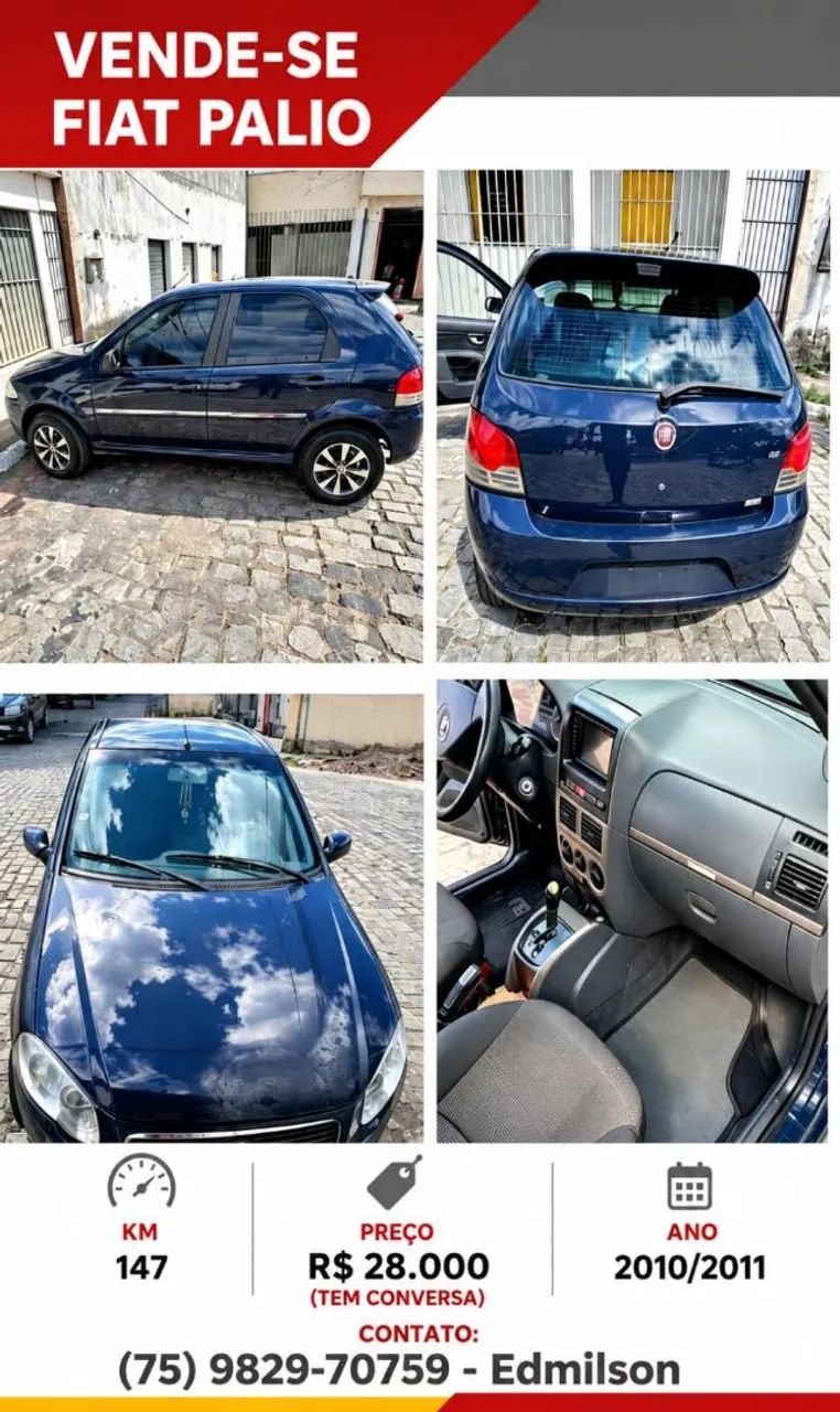 Fiat Palio Palio ESSENCE Dualogic 1.6 Flex 16V 5p 2011