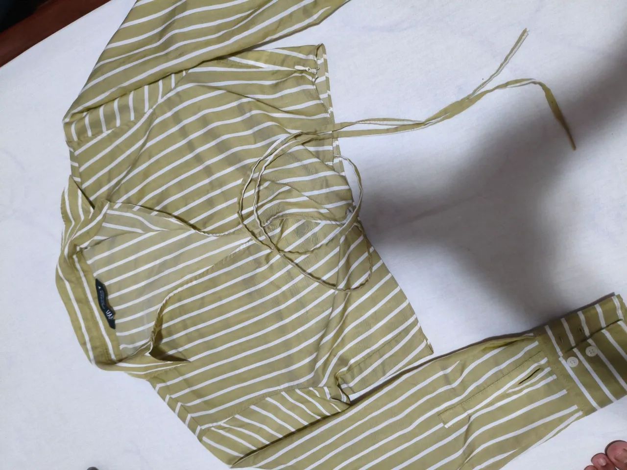 CAMISA CROPED ZARA