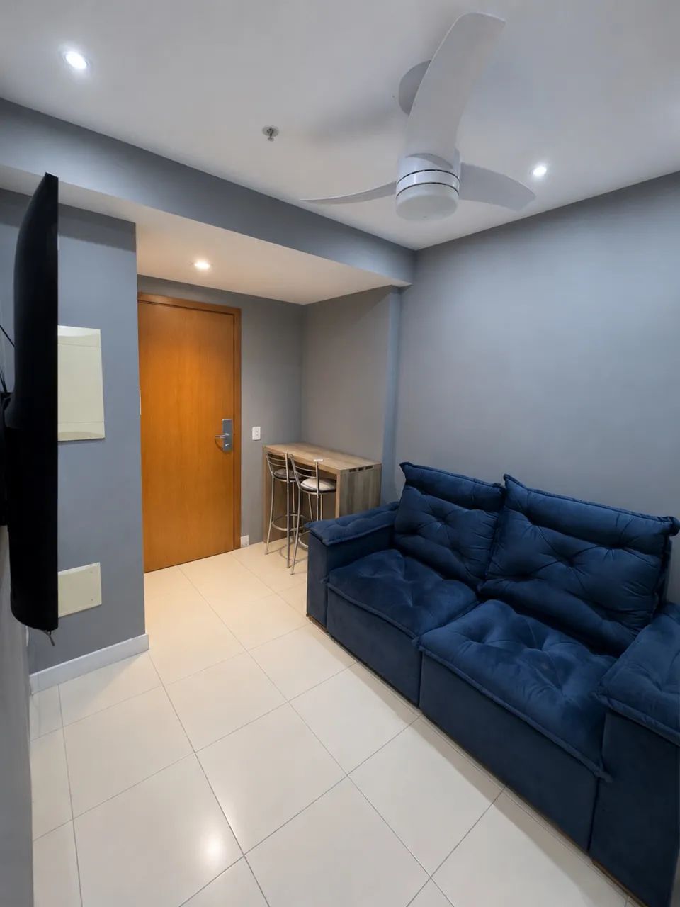 Apartamento 01 quarto mobiliado - Centro, Nova Iguaçu c/ vaga 