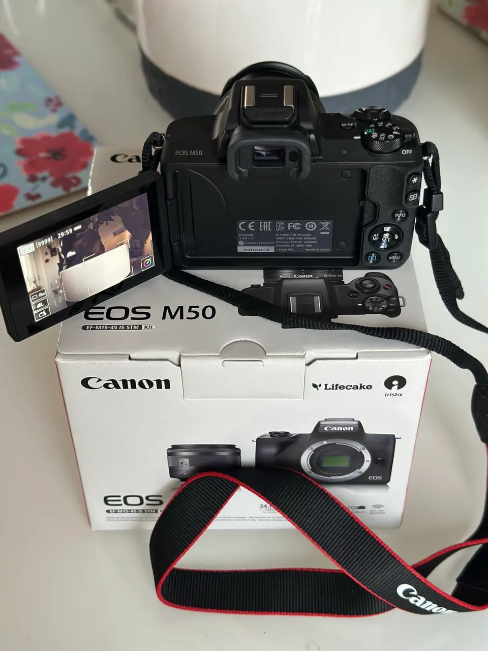 Câmera Cânon M50 (corpo)