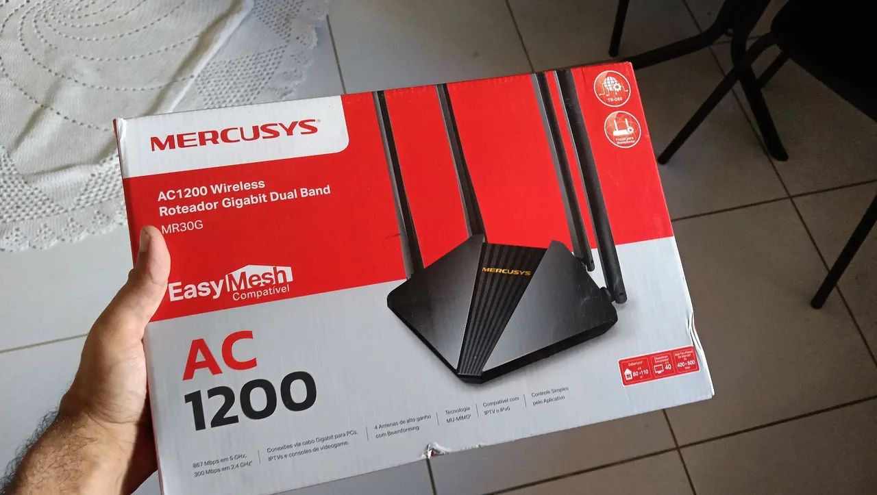 Vendo Roteador Mercusys 