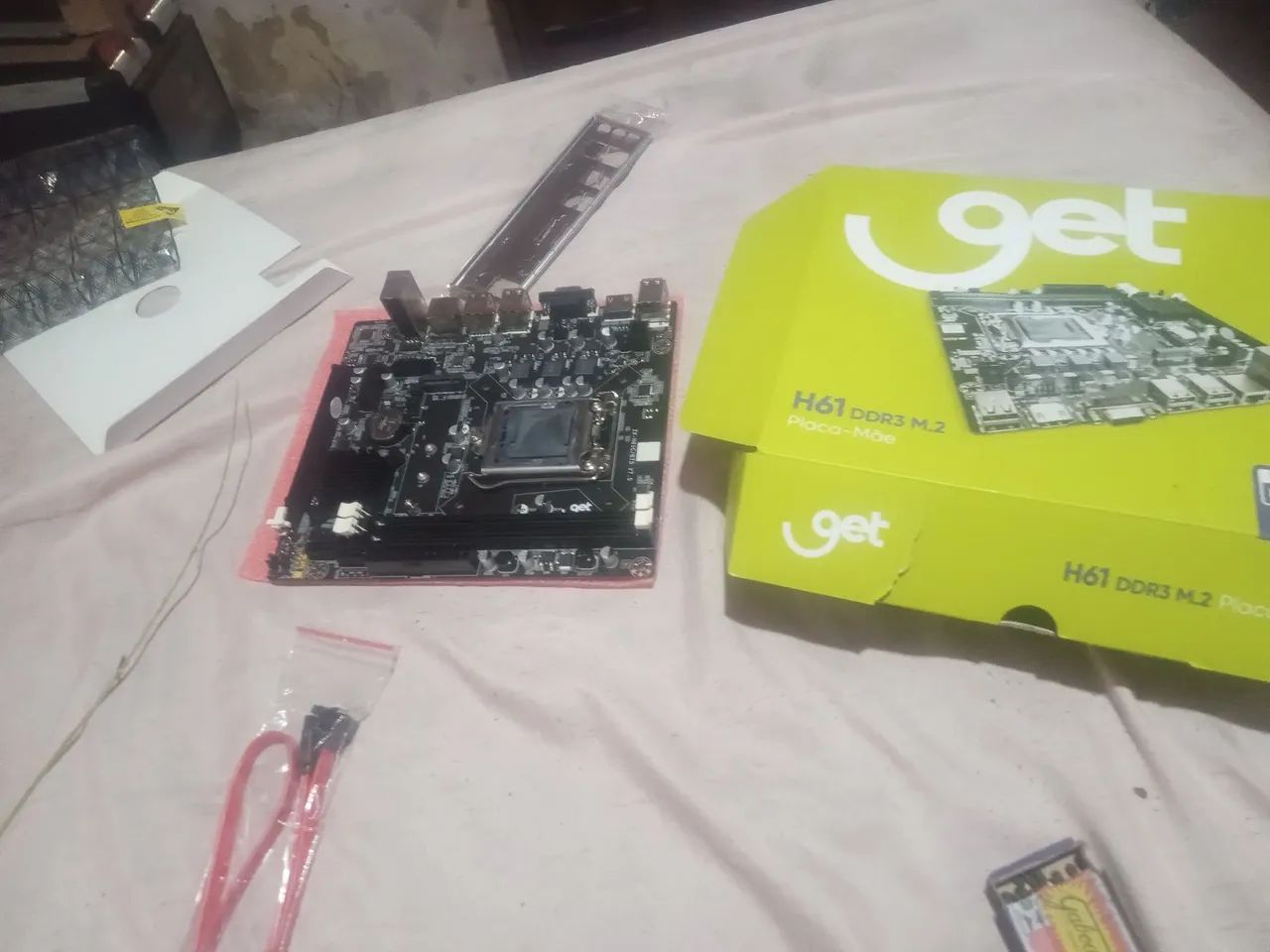 Placa mãe h61  - Foto 2