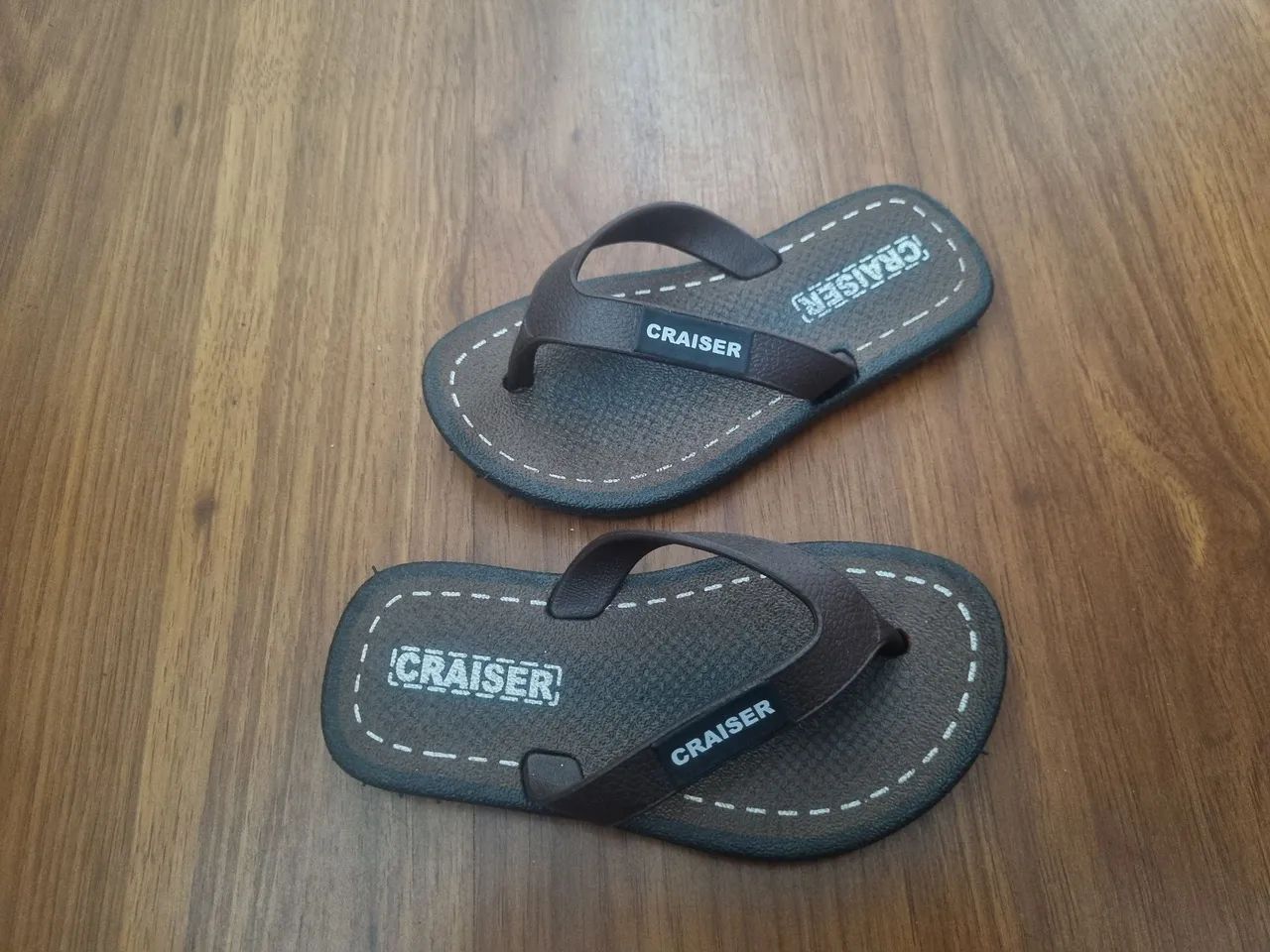 Chinelo craiser infantil marrom