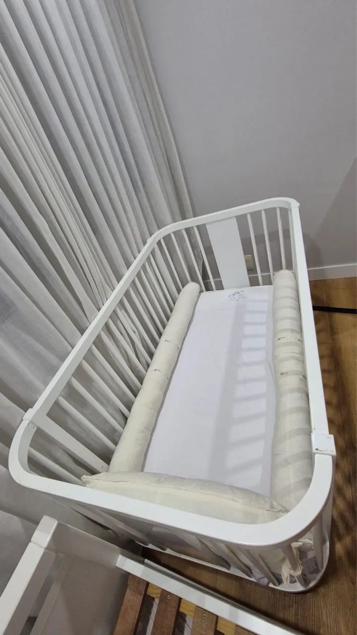 Berço lilibee branco - Foto 4