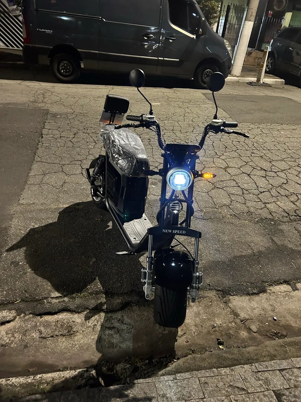 Scooter Elétrica Chopper Novinha para pessoas exigentes  - Foto 5